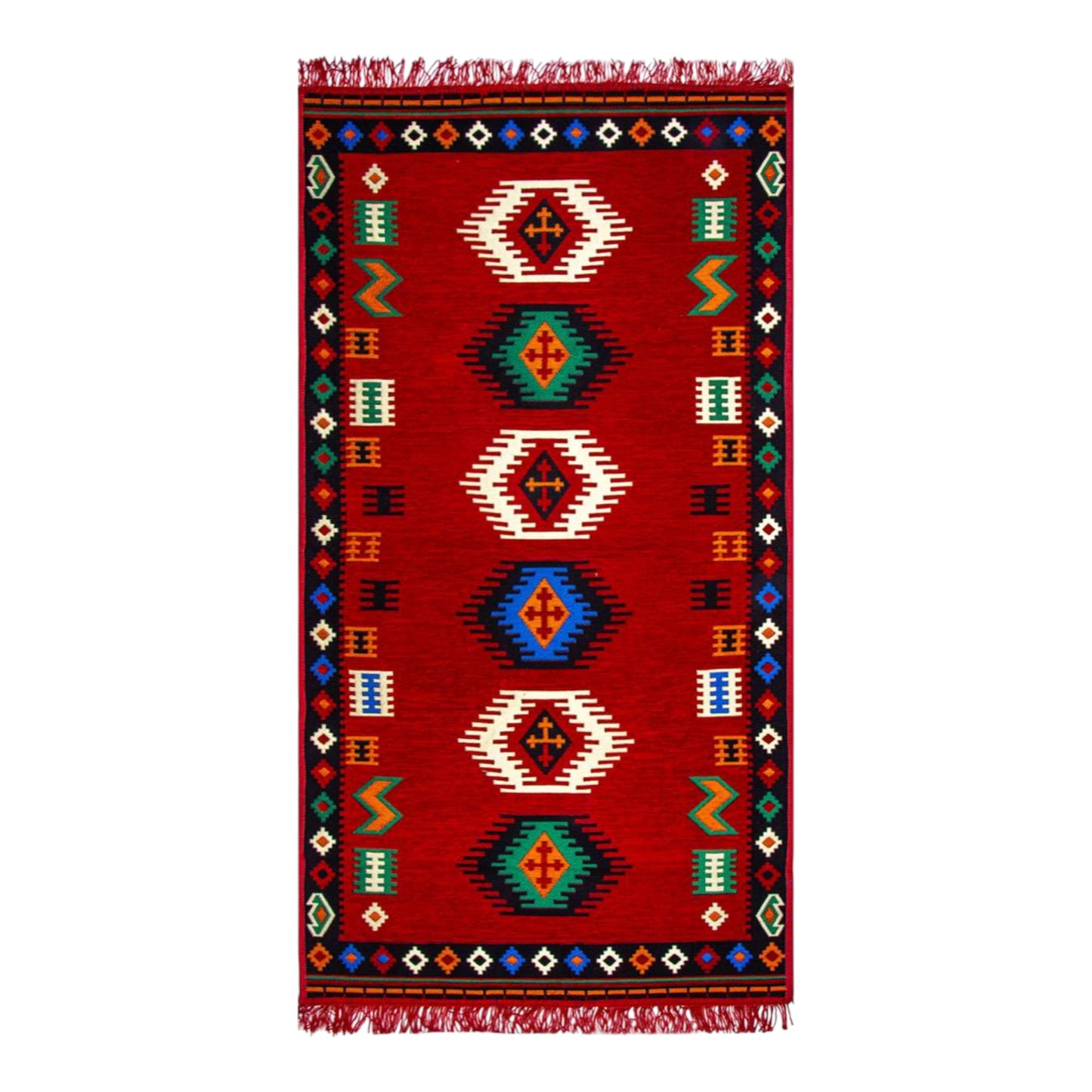cotonIQ_Teppich_Rot_Klein