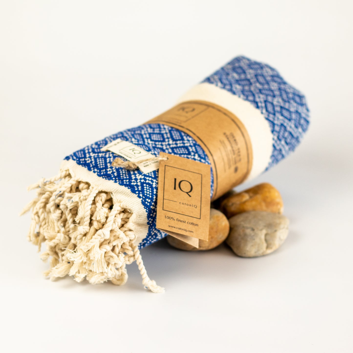 Hamamtuch | Saunatuch | Strandtuch | Bolivia | Blau | 180x100 cm