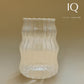 Designer-Glasbecher für Heiß- und Kaltgetränke – transparent – 500 ml