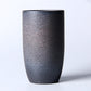 Vintage Keramik Kaffeebecher, handverarbeitet, 250 ml, 6.5x10.3 cm, Beige/Schwarz/Gold-Schwarz
