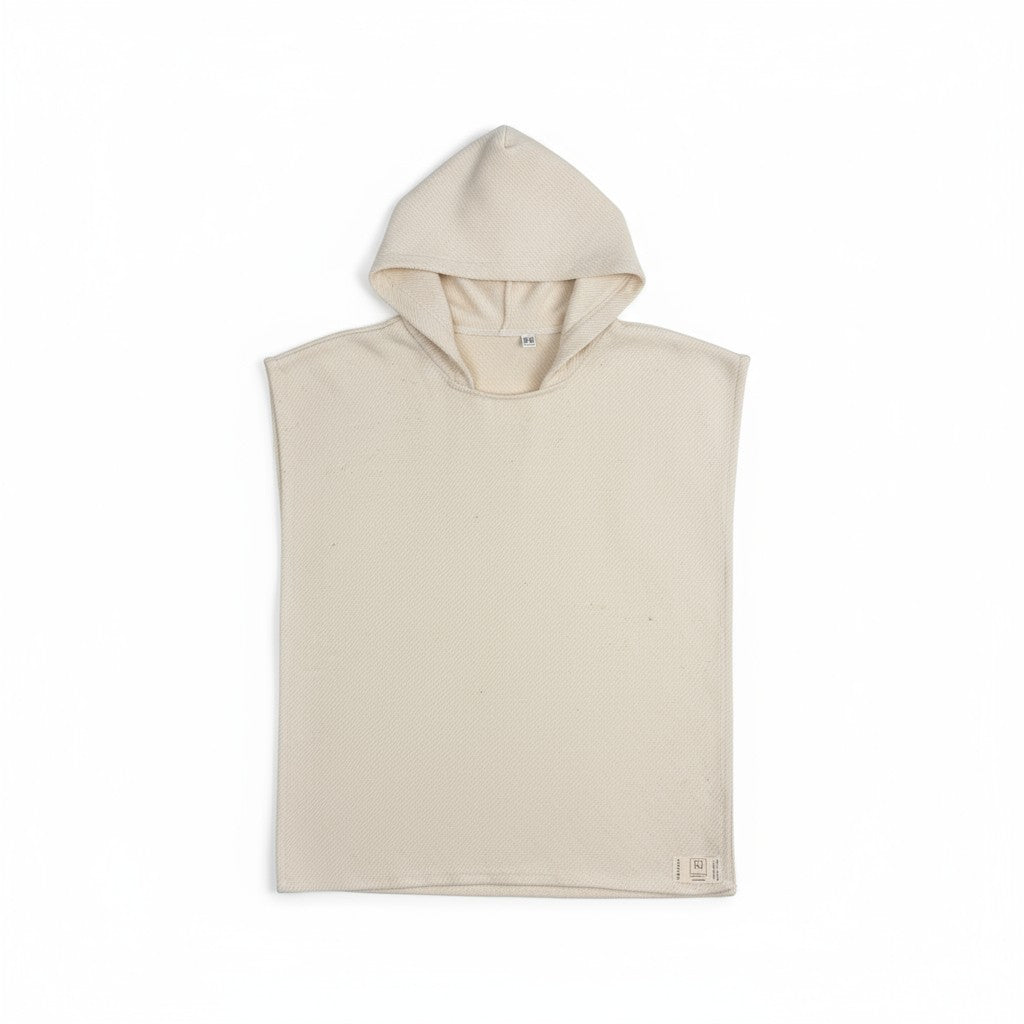 cotonIQ_Poncho_Kind_Beige