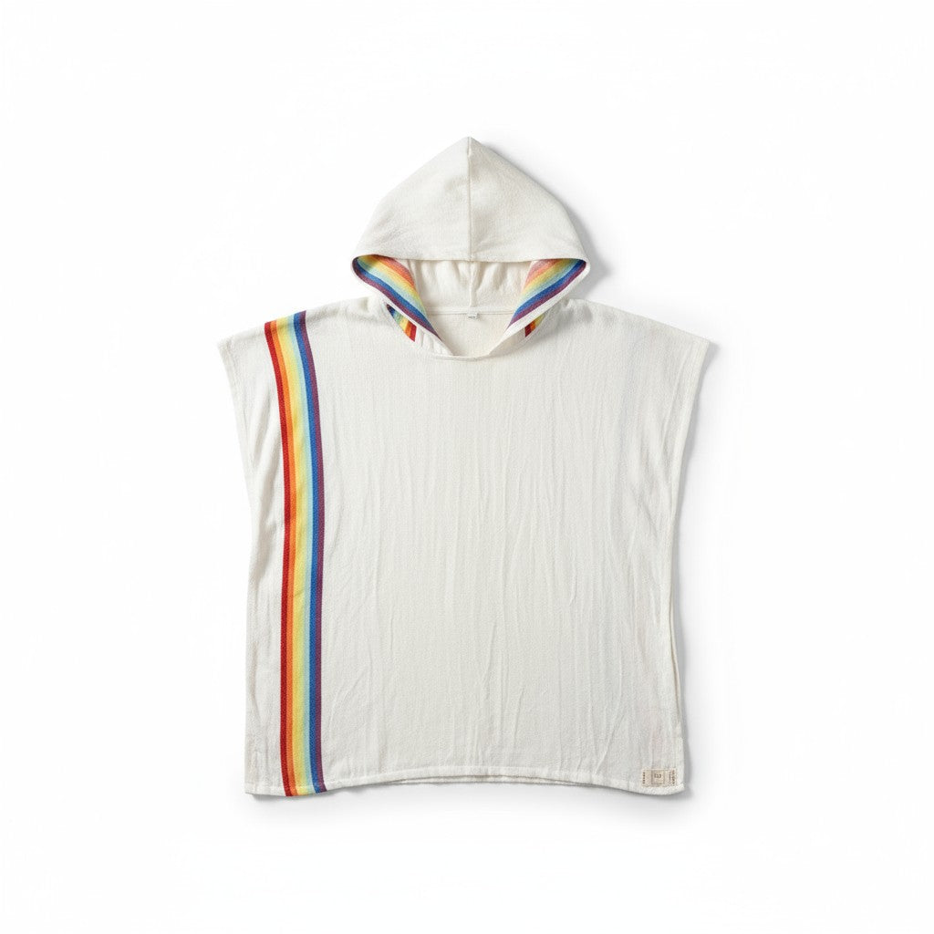 cotonIQ_Poncho_Kind_Regenbogen