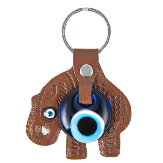 cotonIQ_Schluesselanhaenger_Elefant_Braun