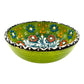Keramikschale - Blume - Hellgrün - 12cm