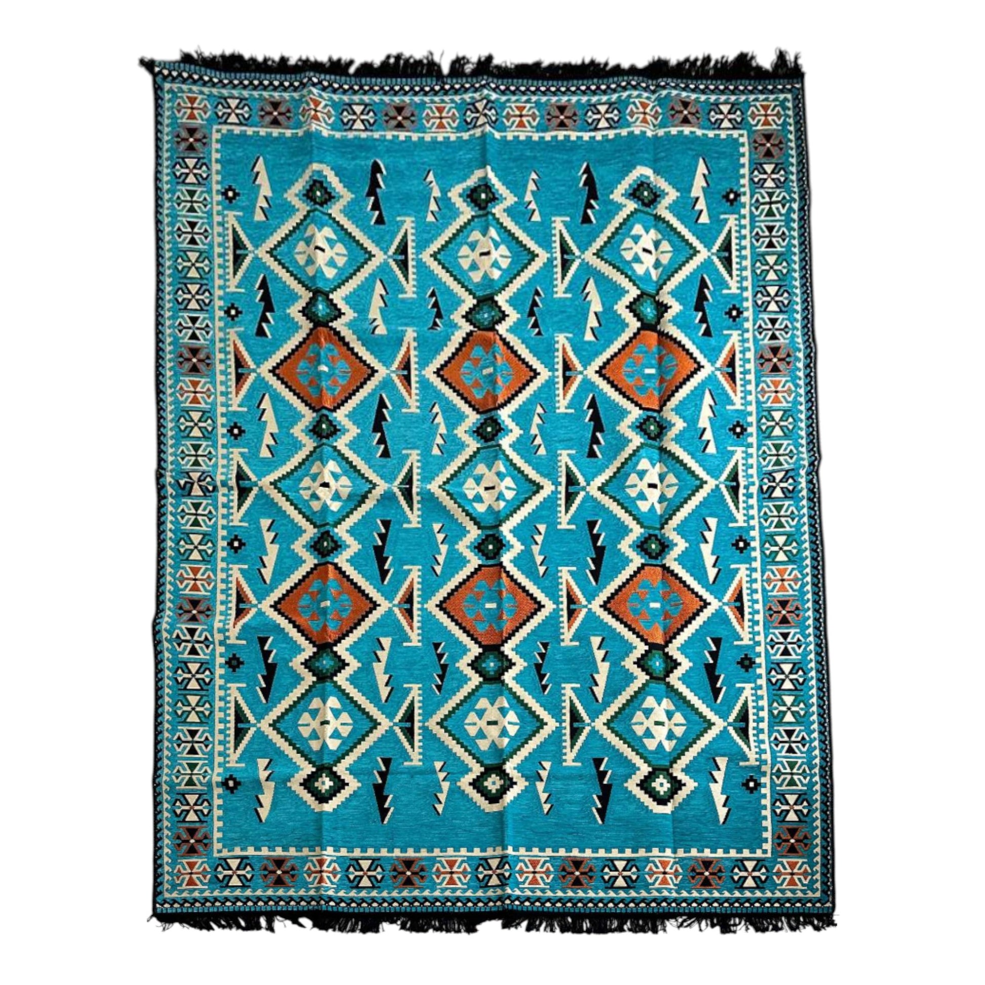 cotonIQ_Teppich_Blau_Gross