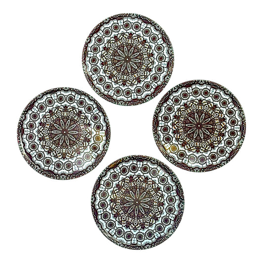 cotonIQ_Untersetzer_Mandala_Braun