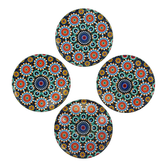cotonIQ_Untersetzer_Mandala_Bunt