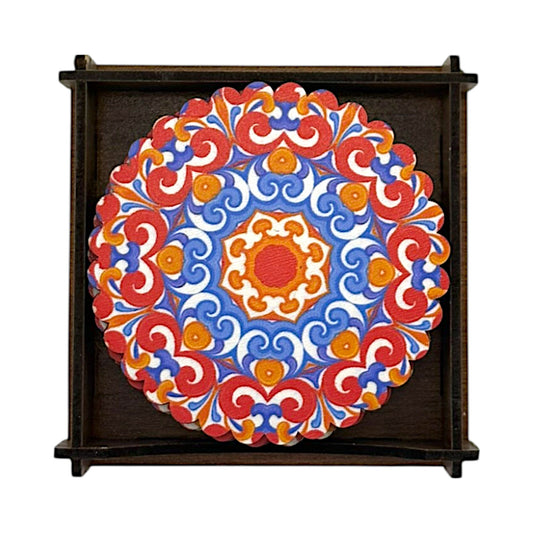cotonIQ_Untersetzer_Set_Lotusblume