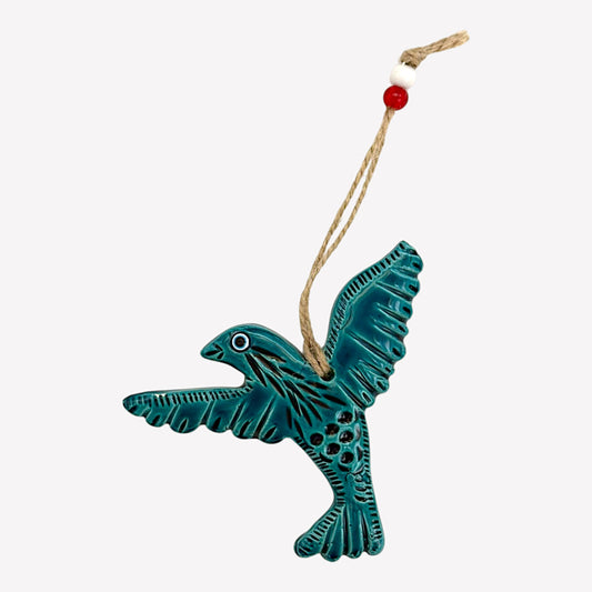 cotonIQ_Wanddeko_Vogel_Tuerkis