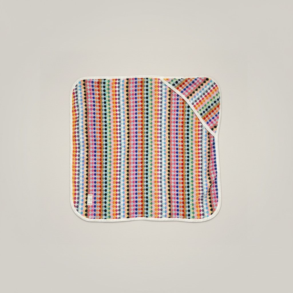 cotoniq_baby_wickelhandtuch_frankreich_bunte_punkte_2