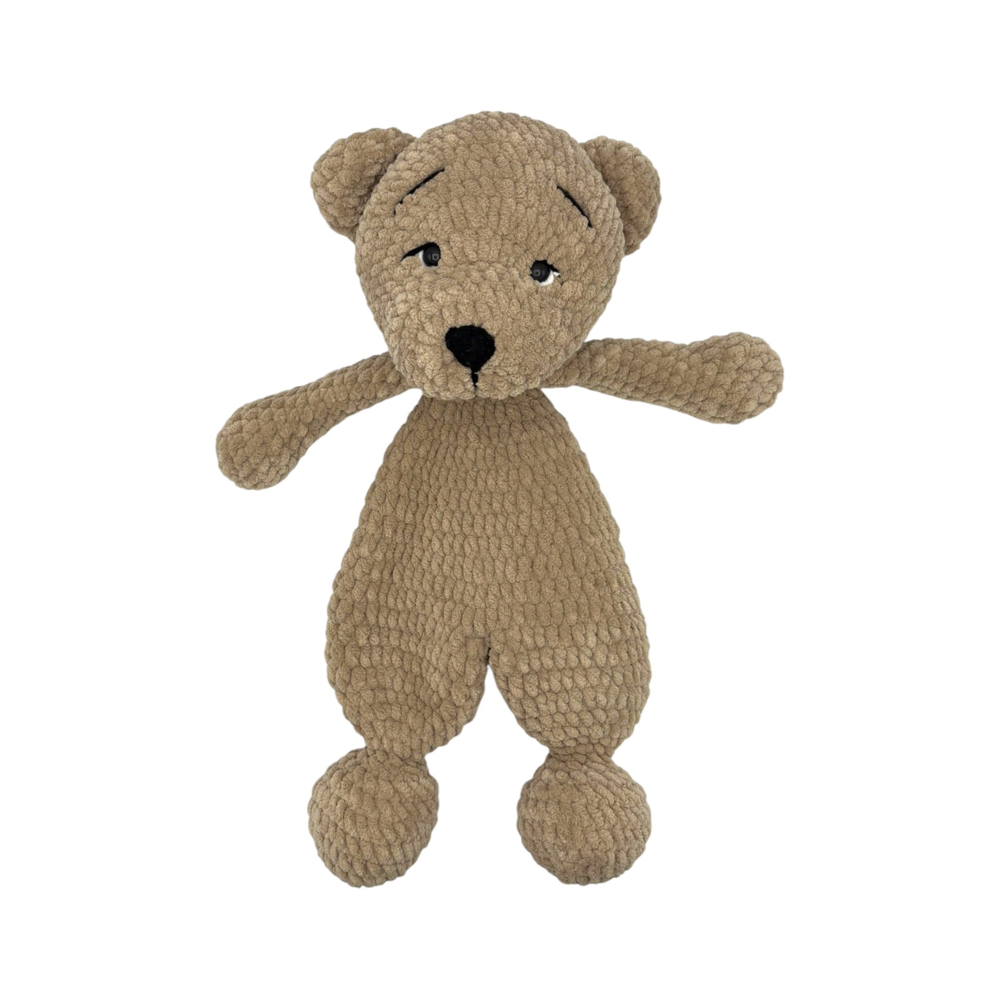 cotoniq_handgemachtes_kuscheltier_bär_aus_samt_1