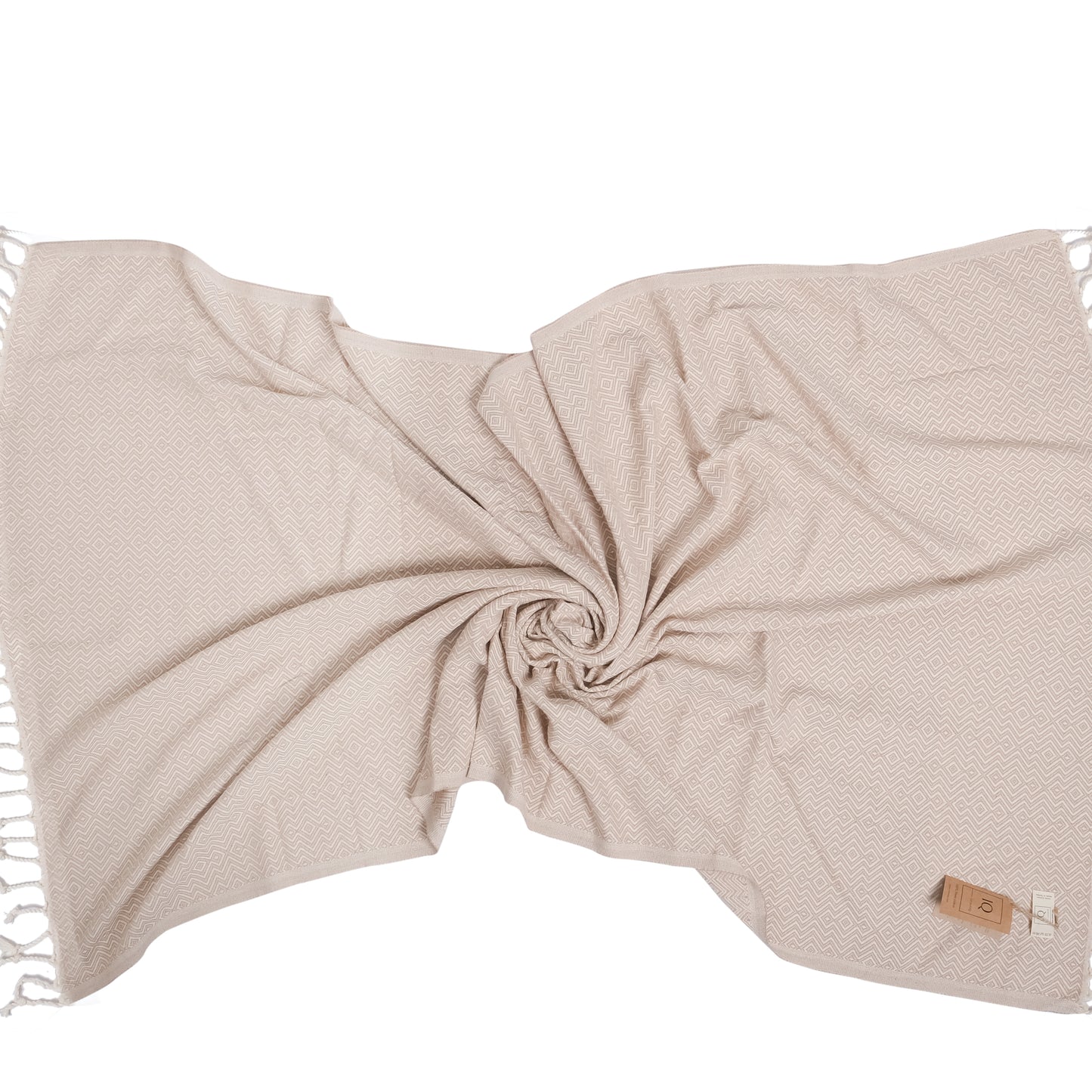 Hamamtuch | Saunatuch | Strandtuch | Peru | Beige | 180x100 cm