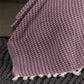 Tagesdecke | Bettüberwurf | Sofaüberwurf | 200 x 220 cm | 100% Baumwolle | Bordeaux